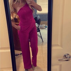 Crystal doll jumpsuit